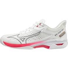 Mizuno Dame Racketsportsko Mizuno Wave Exceed Tour Ac W 06 Undyed White/Quiet Shade/Opera Red