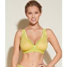 Cosabella Soire Curvy Sheer Mesh Bralette Chakra Green