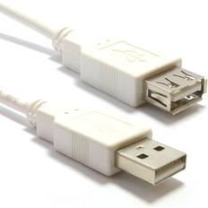 Kenable USB 2.0 hög hastighet förlängningskabel förlängningssladd 1m