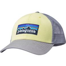 Yellow Caps Patagonia P-6 Logo Trucker Hat Isla Yellow