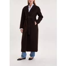 Filippa K Alexa wool-cashmere coat women Merino/Cashmere Brown