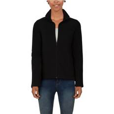 Fleece - Fleece Jackets Natural Reflections Natural Reflections Spring Full-Zip Fleece Jacket for Ladies Black