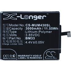 Xiaomi Batterier Batterier & Opladere Xiaomi Batteri til Xiaomi M4i