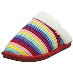 Multicoloured - Women Slippers Rocket Dog Womens Rosie Slippers - Red