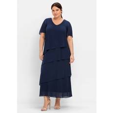 Sheego Cocktailkleid Sheego Marine 1011397442