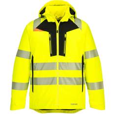 Portwest Arbeidsklær & Utstyr Portwest DX4 Vinter Jakke - Hi-Vis Gul/Sort