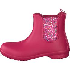 Crocs Freesail Chelsea Boot Women - Berry/Dots