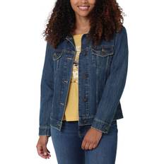 Wrangler Women Outerwear Wrangler Memory Maker Midweight Denim Jacket, X-large, Blue Blue