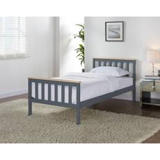 GRS Woodford Wooden Bed Frame Dark & Oak, Single