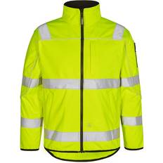 FE Engel softshell-jacka, Varsel Gul