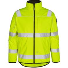 FE Engel EN ISO 20471 Arbejdsjakker FE Engel softshelljakke, Hi-Vis Gul