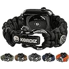 Kordiz KORDIZ Survivor Paracord Apple Watch Band 8/7/6/5/4/3/2/1/SE Ultra