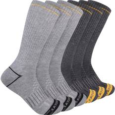 Cat Strumpor Cat Men's Half Cushion Crew Socks, 6-Pack