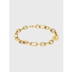 Tommy Hilfiger Women Bracelets Tommy Hilfiger Women's Stainless Steel Chain Bracelet Gold Gold