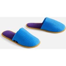 Hay Waffle Slippers Blue