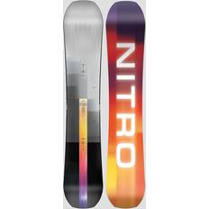 Grijs Snowboards Nitro Team Zwart 155