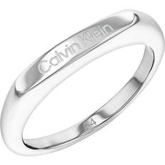 Calvin Klein Ringe Calvin Klein Edelstahlring Sculptural 35000187D silber