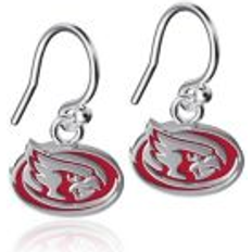 Dayna Designs Women's Iowa State Cyclones Enamel Dangle Earrings