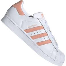 Adidas originals superstar dame Adidas Originals Superstar W White/Glow Pink weiss