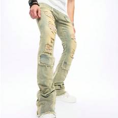 Bronze - Men Trousers & Shorts Shein Men's Ripped Skinny Jeans