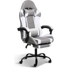 Gaming Chairs Yssoa Gaming Chair,Backrest and Seat Height Adjustable,Swivel Recliner,Office Computer Ergonomic Video Game Chair with Footrest