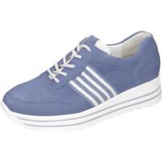 Waldläufer Femme Chaussures de sport Waldläufer Tennis D.-Schnürer - Blau