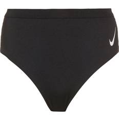 Nike Genbrugsmaterialer Bikinier Nike Swim High Waist Cheeky Bottom - Black