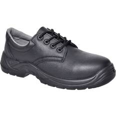 37 ½ Arbetsskor Portwest Compositelite skyddsskor S1P, Svart