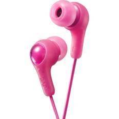 Headphones JVC HAFX7P Gumy In Earbud Headphones S/M/L