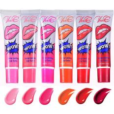 Waterproof Lip Glosses Wow! Stuff Tattoo Magic Color Peel Off Mask Tint Long Lasting Waterproof Lip Gloss 6-pack