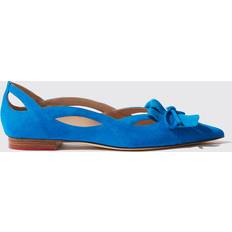 Dam - Platå Pumps Scarosso Spicy ballerinas light_blue_suede