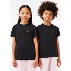 Children's Clothing Lacoste Kids' Plain Cotton Jersey T-Shirt years Black years