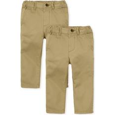 Pants The Children's Place The Children's Place boys And Toddler Stretch Skinny Chino Pants, Flax, 2T