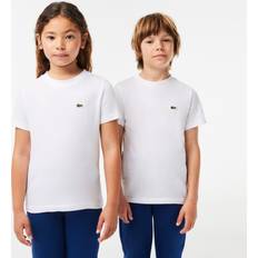 Children's Clothing Lacoste Kids' Plain Cotton Jersey T-Shirt years White years