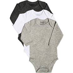 Spandex Bodysuits Children's Clothing Bear Baby Cotton Spandex Long-Sleeve Bodysuits - Gray