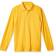 The Children's Place Boy's Uniform Pique Polo - Yellow Pencil