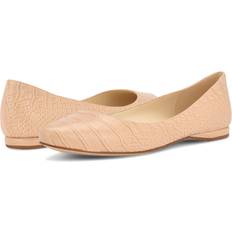 Men - Orange Ballerinas Nine West Speakup Flat Warm Blush Crocodile