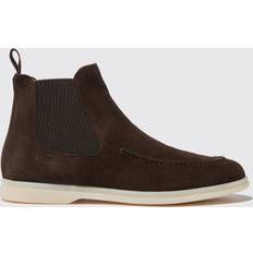 Mocka Chelsea boots Scarosso Eugenia Chelsea Stövlar i Mocka - Brown