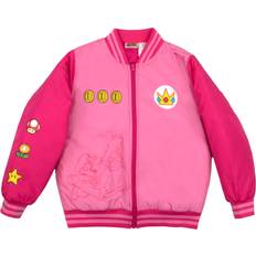 Nintendo Super Mario Bomber Jacket Mario Luigi and Princess Peach Bomber Jacket Sizes 4-16