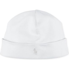 Beanies Polo Ralph Lauren Baby's Cotton Interlock Hat White White