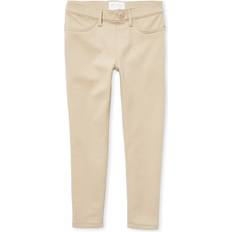 The Children's Place Girl's Uniform Ponte Knit Pull On Jeggings - Sandy