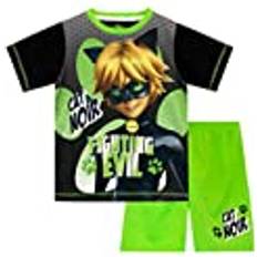 Miraculous Ladybug Miraculous Pojkar Pyjamas Cat Noir Grön