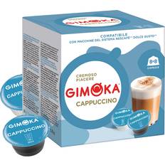 Cápsulas Gimoka Cappuccino 16 Cápsulas Compatibles 16pcs