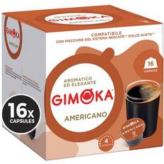 Gimoka Cápsulas Gimoka Americano - - 16 Cápsulas Para 16pcs