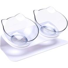 24.se Plastic Non Slip Feeding Food Bowls