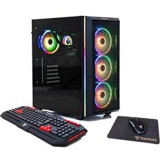 32 GB - USB-C Desktop Computers Gigatech Gaming Omega 3 Core i5-12400