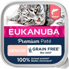 Eukanuba Hundfoder - Katter Husdjur Eukanuba Grain Free Senior Salmon Paté 85