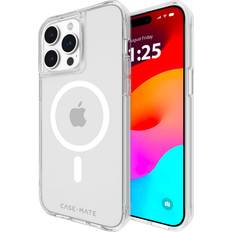 Apple iphone 15 clear case with magsafe Case-Mate Tough Series Apple iPhone 15 Pro Max [MagSafe Compatible] 12ft Drop Protection Clear