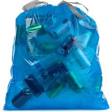Ultrasac 20-30 Gallon Blue Drawstring Trash Bags 30 x 33 Pack of 36