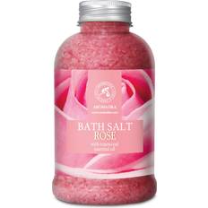 Bath Oils Aromatika AROMATIKA Rose Natural Bath Salts Natural Rosewood Oil & Rose Extract Best Luxury Detox